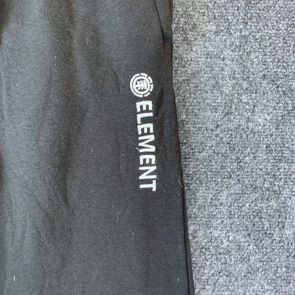 Element Jogger Sweatpants Mens Small Black Excellent Fleece Skater Drawstring